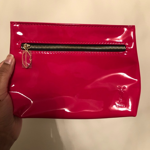 Yves Saint Laurent I Want It Pink Cosmetic Bag - NWOT - Picture 4 of 5